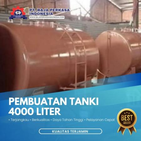Pembuatan Tangki 4000 Liter