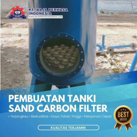 Pembuatan Tangki Sand Carbon Filter