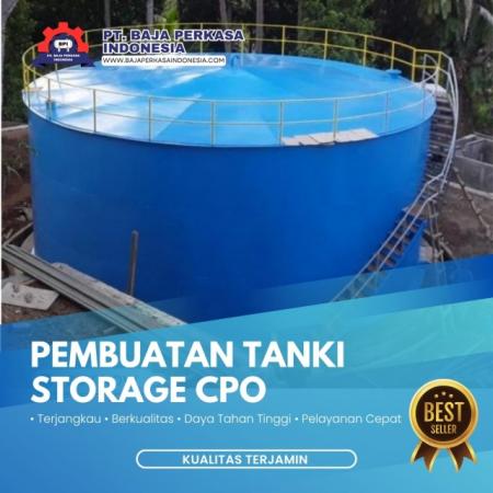Jasa Pembuatan Tangki Storage CPO